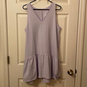 Sleeves Hem Knit Dress